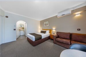 Comfortable motel room